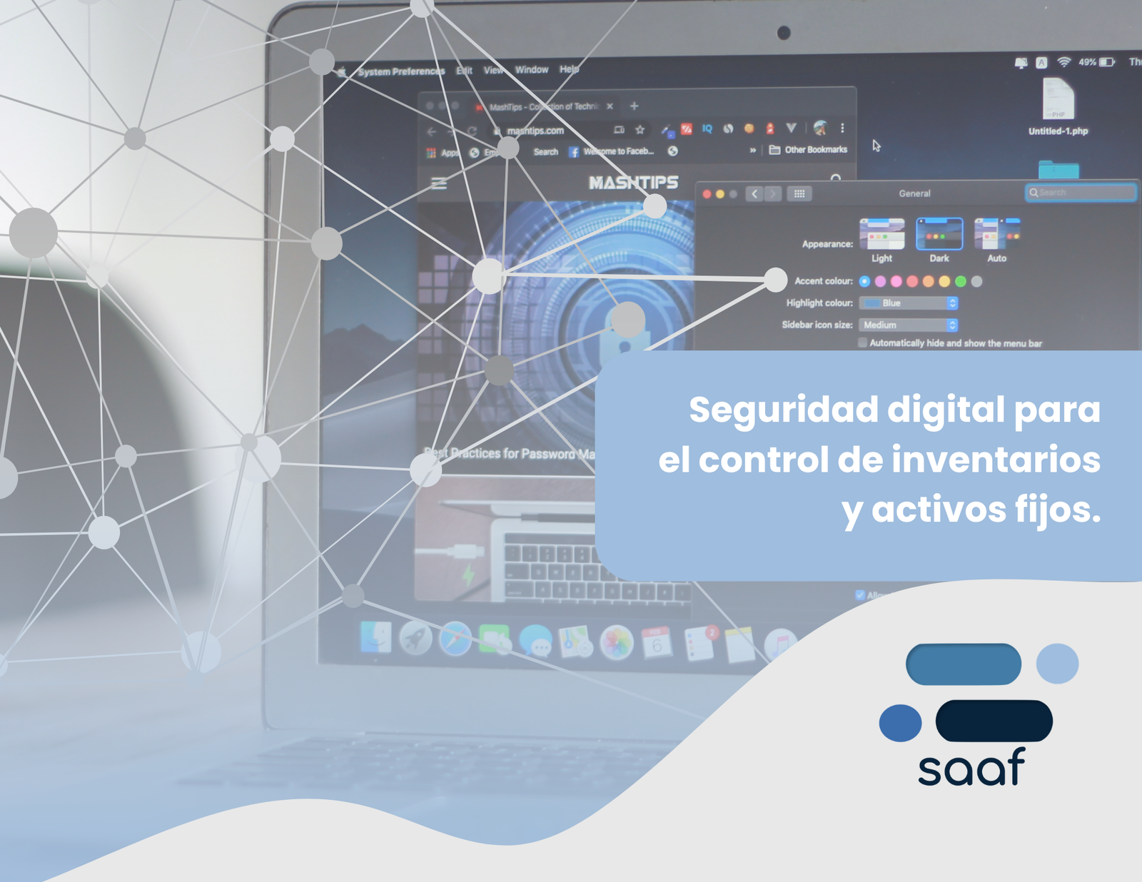 Seguridad Digital para Inventarios y Activos Fijos | Software SAAF